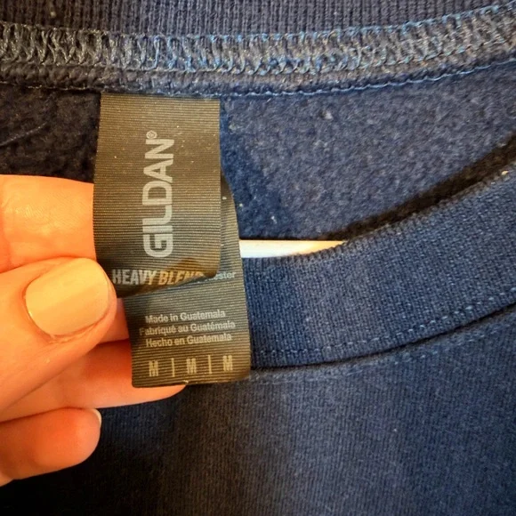 Navy Rad Tech Sweatshirt (x-ray; radiology) - Picture 2 of 2